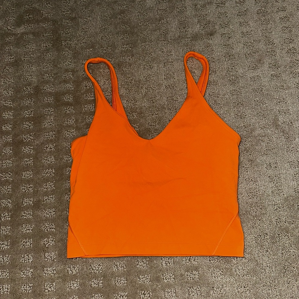 Lululemon Orange Soda Align Tank